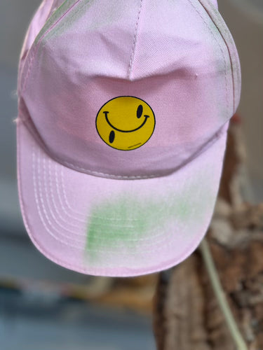 Simon Cracker Hat Smile Pink Simon Cracker cappello