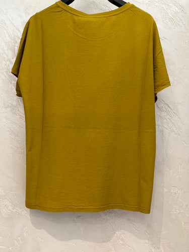 Madame Venice T-shirt Margherita Lime Madame Venice Maglia