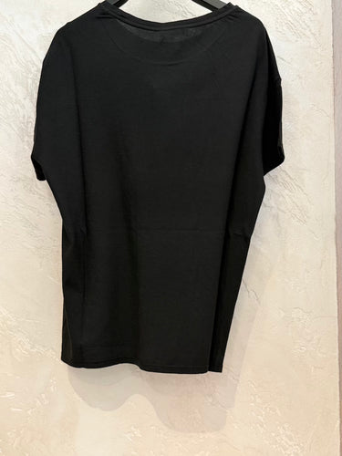 Madame Venice T-shirt Margherita Black