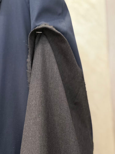 Simon Cracker Trench Over Blue Simon Cracker giacca