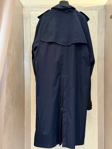 Simon Cracker Trench Over Blue Simon Cracker giacca