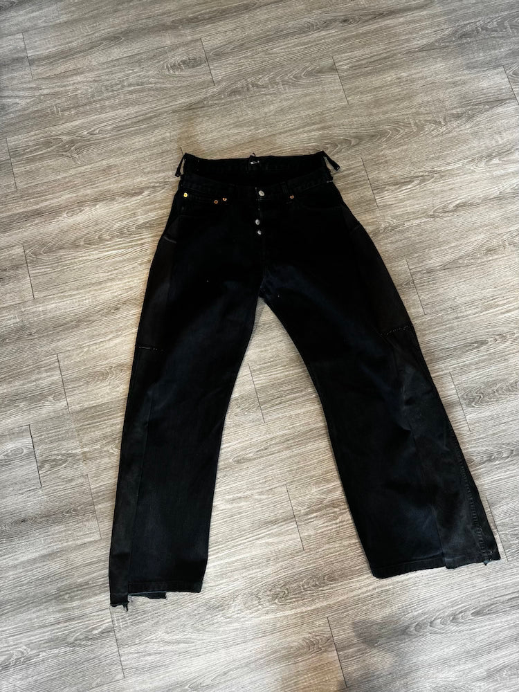 YI Reworked Denim Levis Loft 33