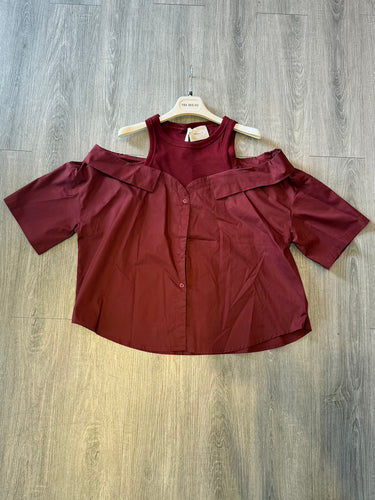 You Decide Shirt Tilda Bordeaux
